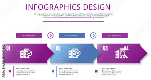 Modern infographics feature a step-by-step approach and creative designs with color gradients.