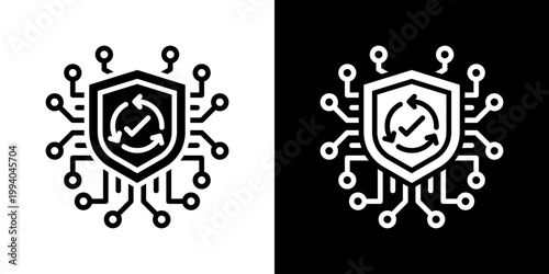 Cyber Security Icon Set Multiple Style Collection