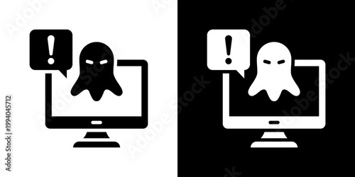 Ghost Icon Set Multiple Style Collection