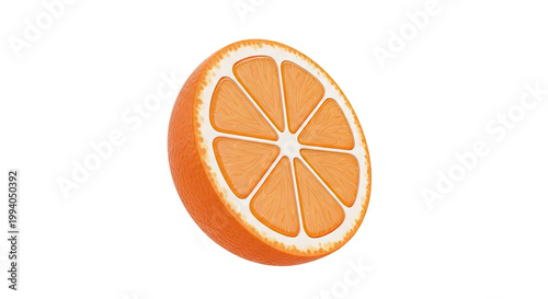 Half Orange Slice