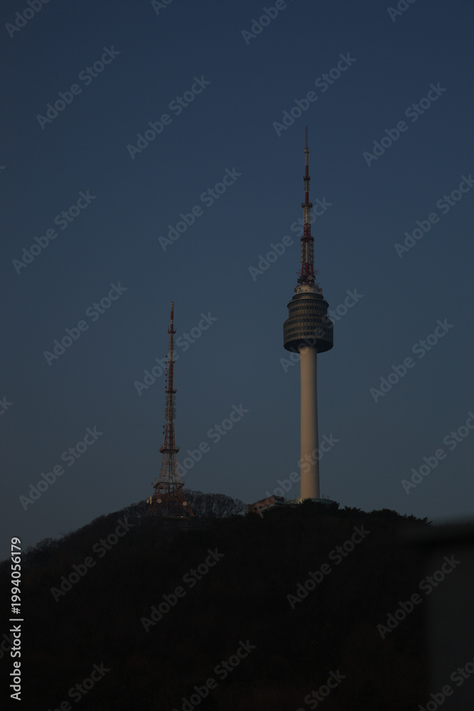 Obraz premium Namsan Tower
