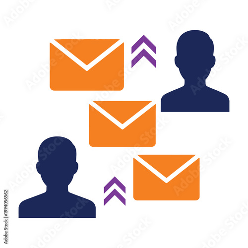 Email communication between people