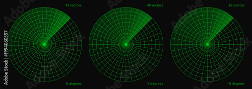 Earthquake scan screen, ship focus radar. Satellite military sonar with naval alert. Sound wave dashboard, sea compass plane effect. Target search in map, vector tech bg. 3D blue ui on navy boat