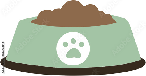 Foto pet food bowl