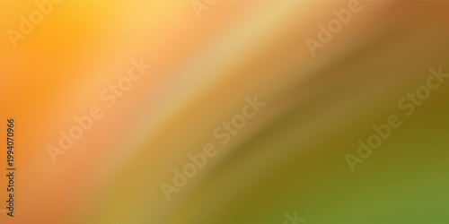Soft flowing gradient with warm sunlight colors and subtle green hues, perfect for fresh and modern design projects