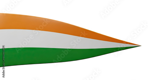 Close-up of the Indian Flag