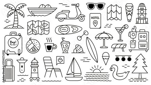 Collection of ancient egyptian hieroglyphs and symbols on a dark background Vector