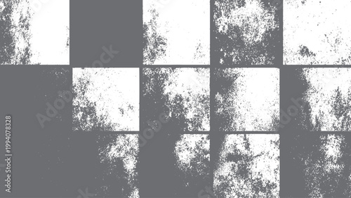 Old film style grunge overlay with scratches and blur on clean isolated background for design use