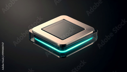 Industrial IIoT Sensor Node Macro for Industry 4.0 Pitch Deck Whitepaper Photorealistic Product Hero