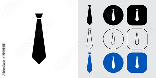 Collection of Tie Icon for Business