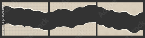 Abstract website separator with curve shape, vector divider for page layout, modern web banner border design.