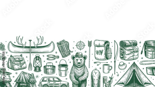 Ancient egyptian hieroglyphic carvings on temple wall depicting gods, pharaohs, and ceremonial scenes Vector