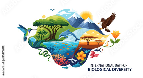 International Day for Biological Diversity Logo.