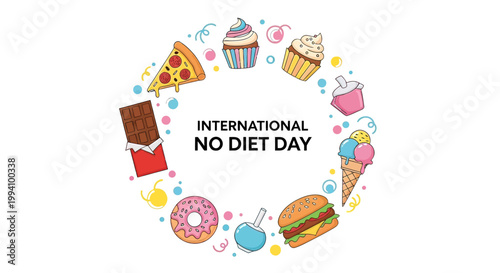 International No Diet Day Food.