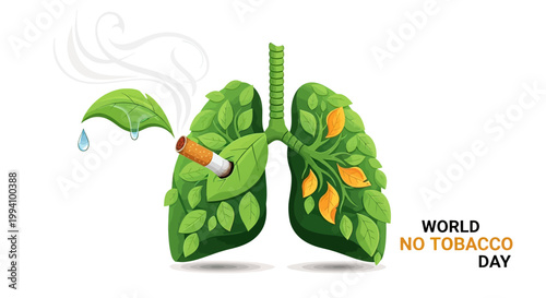 Lungs with cigarette smoke damage.