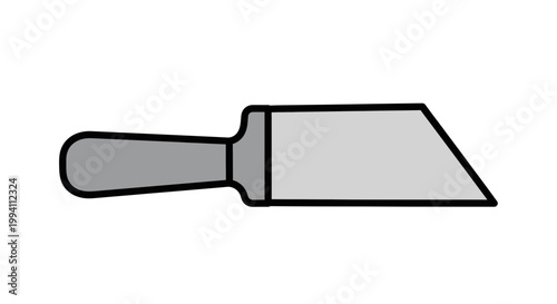 Trowel Tool for Applying Materials.