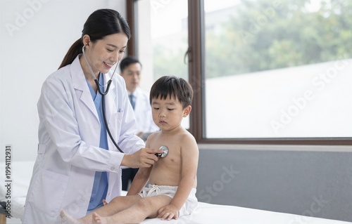 female doctor talking to her patient
