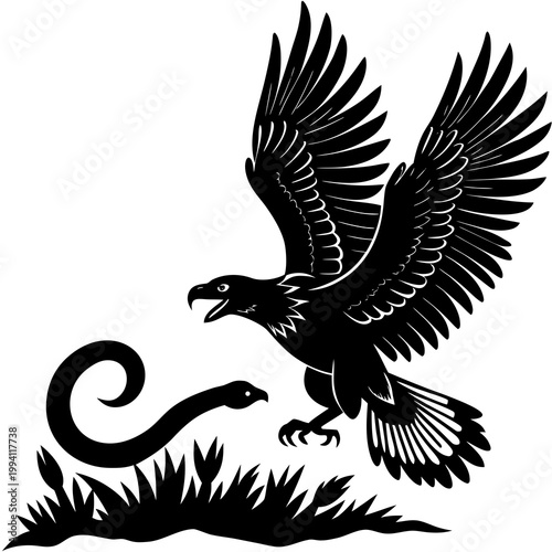 An eagle circles high above a desert canyon, its sharp eyes locked onto a snake slithering between sun-scorched rocks. But this snake isn’t prey it has been watching the eagle too, learning its patter