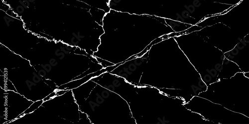 Black background with glowing crack lines abstract fracture dark premium texture design.