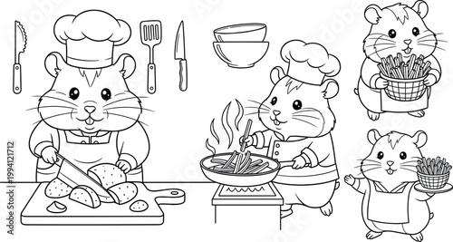 Traditional rustic wooden bench with decorative carved details on stone pavement in outdoor heritage architectural setting