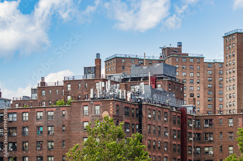 Foto Apartment buildings in Manhattan