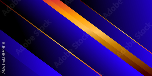 Blue dark premium background. Simple and modern gradient concept. Gradient Luxury background.