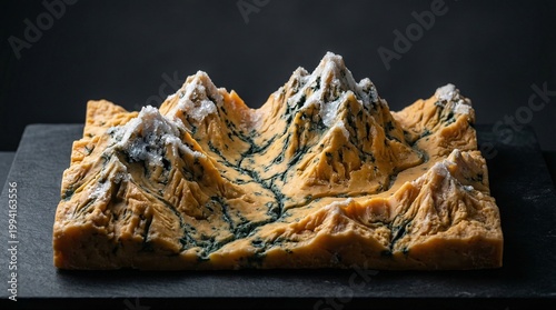 Snow-Capped Blue Cheese Mountain