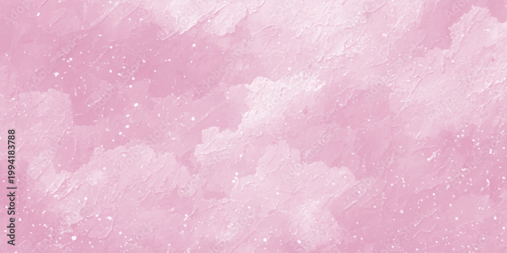 Fototapeta premium Pink abstract watercolor background with a pastel paint texture and vintage grunge marble pattern on old paper wallpaper design