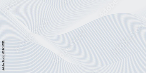 Premium background design with white line pattern (texture) in luxury pastel colour. Abstract horizontal vector template for business banner, formal backdrop, prestigious voucher, luxe invite