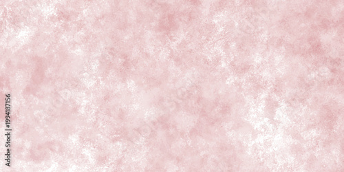 Abstract Pink Water color background, Illustration, texture for design. Abstract hand drawn watercolor living coral horizontal background. Grunge abstract background with space for text or image.