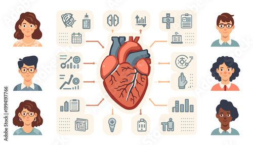 This vibrant illustration depicts two individuals, offering a positive and approachable aesthetic. Ideal for representing diversity, teamwork, or mode
