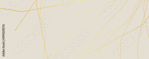 Gold Kintsugi crack pattern on whitish background