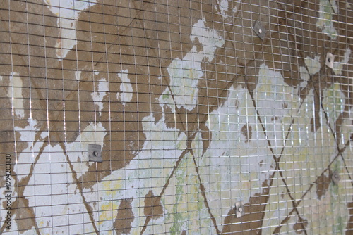 Фотография Construction wire mesh for wall plastering to prevent cracks in interior repair