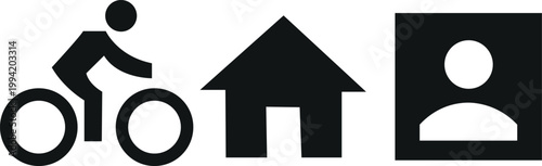 Male symbol icon on white background, minimalist design, graphic element