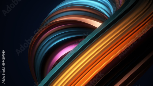 Abstract colorful striped background 