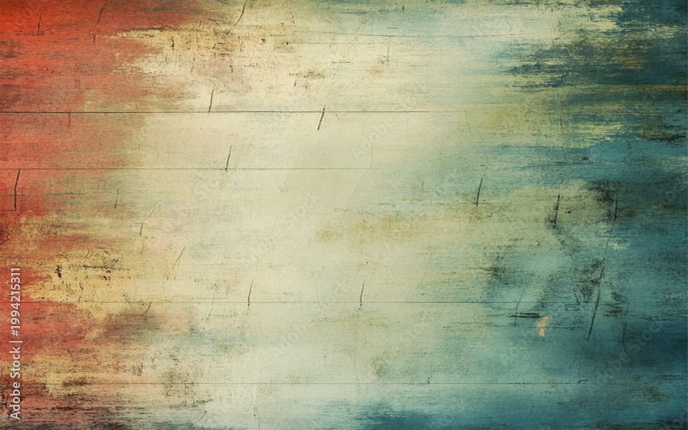 Obraz premium Aged Parchment Background with Burnt Orange Edges. 