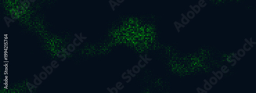 Foto Abstract blockchain network scene with radiant symbols and a high-tech big data information concept