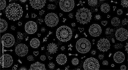 Modern Minimalist Hexagonal Pattern Background for Tech Designers