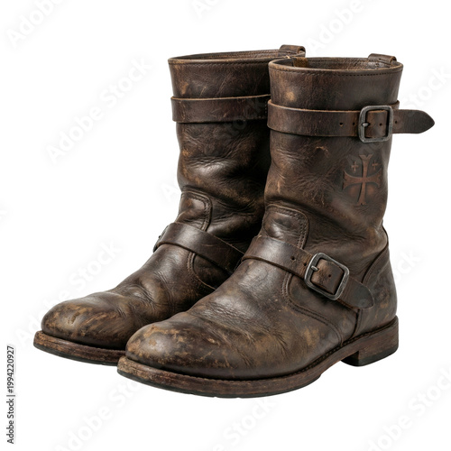 pair of old boots