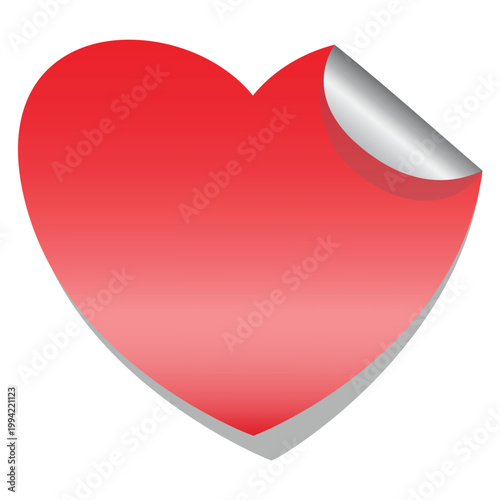 red paper heart 02