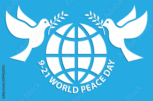 world peace day concept 02