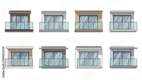 Collection of Modern Apartment Balcony Designs