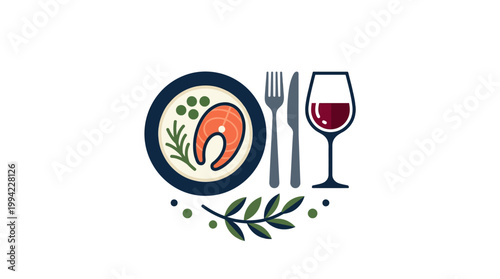 Shrimp on a plate with wine.