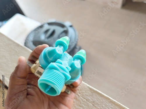 automatic valve water pump and hose for washing machine