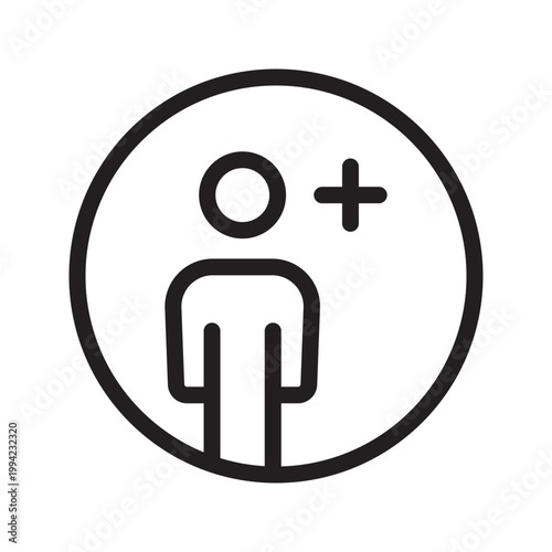 Interactive Add User icon pack for profile creation, account management and social networking