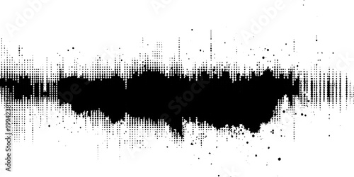 Grunge background black and white. Texture of chips, cracks, scratches, scuffs, dust, dirt .Vector pattern of cracks, chips, scuffs. Abstract vintage surface