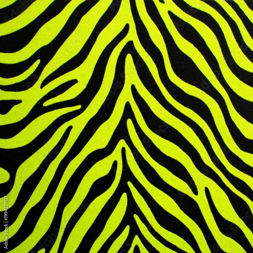 Abstract striped animal-style background in yellow and black, image without text and with copyspace
