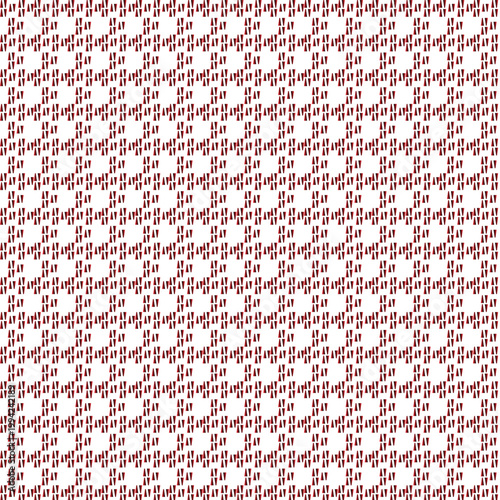 seamless pattern with red dots