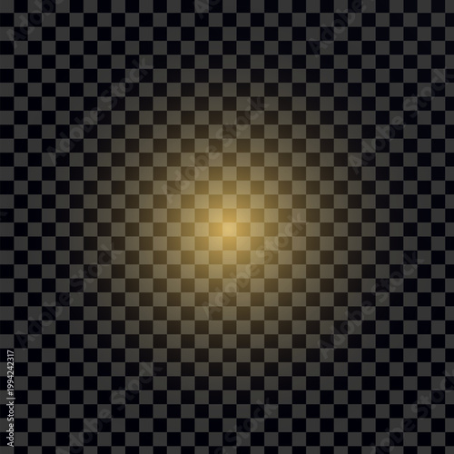 A Subtle Gradient of Golden Light Surrounded by a Soft Checkered Pattern Background