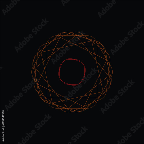 abstract background with circles